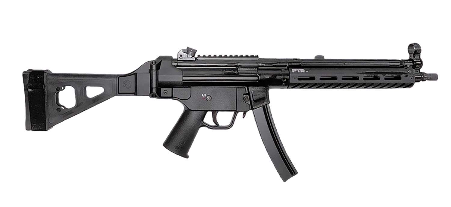 PTR 9LTBR 9mm Pistol w/ SB Tactical Brace